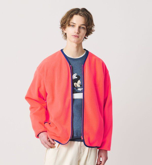 California General Store「＜CGS.＞ポップコーン フリース ジップ カーディガン」|カーディガン|