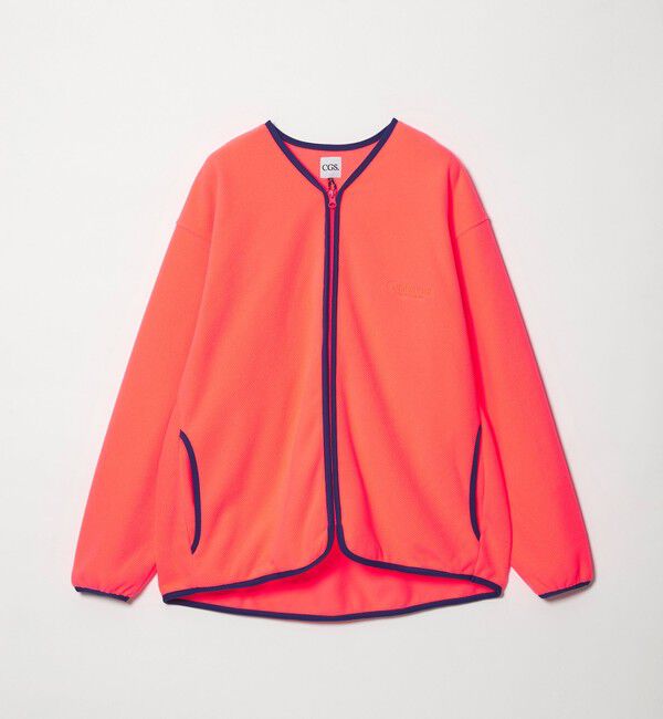 California General Store「＜CGS.＞ポップコーン フリース ジップ カーディガン」|カーディガン|