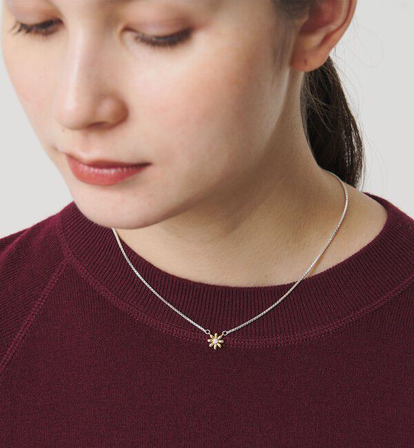BEAUTY&YOUTH UNITED ARROWS「フラワーモチーフ 3WAY ネックレス」|ネックレス|