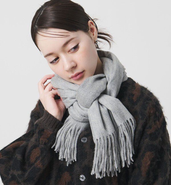 BEAUTY&YOUTH UNITED ARROWS「カシミヤ メランジ ストール」|マフラー|MD.GRAY