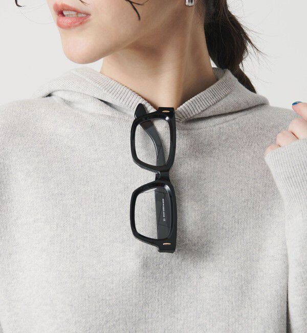 BEAUTY&YOUTH UNITED ARROWS「＜heyep＞Chunky Square/ファッション用グラス」|サングラス|BLACK