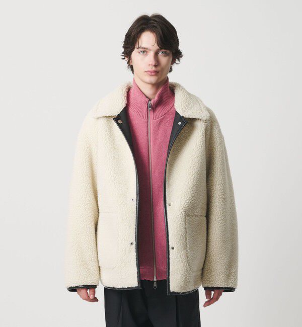 MONKEY TIME「ムートンライク リバーシブル ジャケット」|その他|