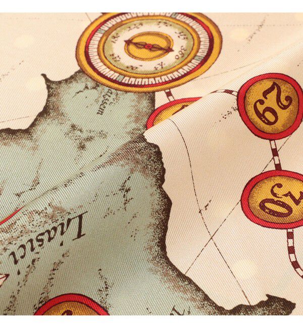 Demi-Luxe BEAMS 「manipuri / リバーシブル 三角 スカーフ」|ストール|