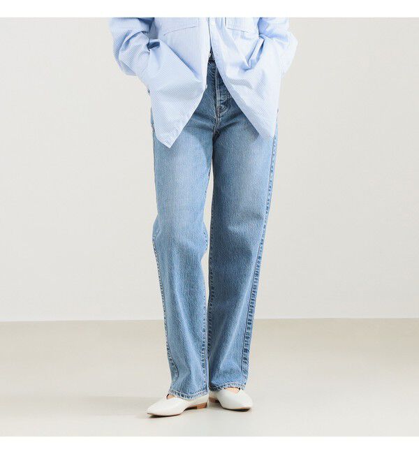 Demi-Luxe BEAMS 「upper hights / THE CECILIE FLOW デニムパンツ」|デニム|FLOW