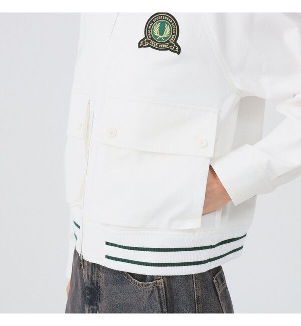 Ray BEAMS 「【別注】FRED PERRY / Tennis Bomber Jacket」|ブルゾン・スタジャン|