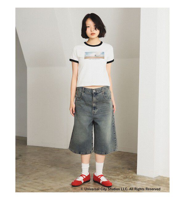 Ray BEAMS 「デニム ハーフ パンツ」|その他|