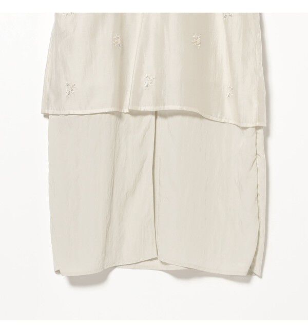 Ray BEAMS 「ビーズ 刺繍 キャミ ワンピース」|ワンピース|