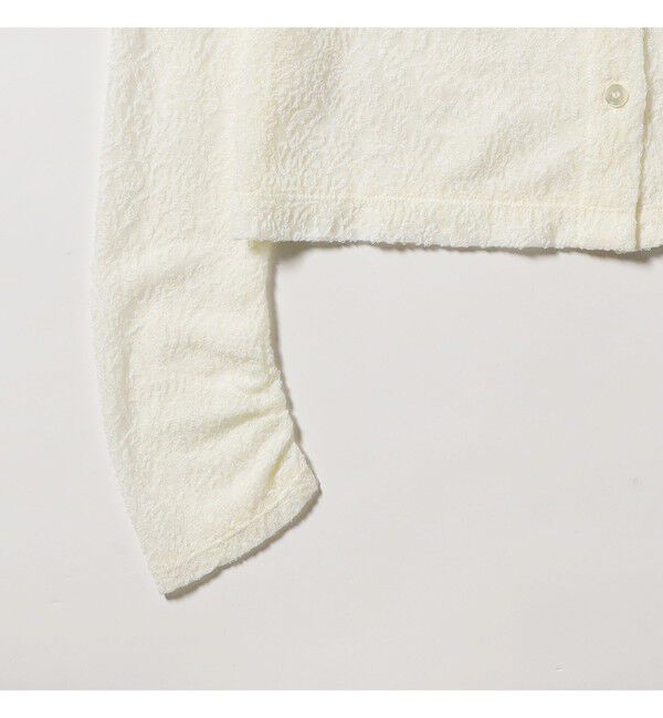 Ray BEAMS 「RBS / カットレース ビッグカラー シャツ」|シャツ・ブラウス|