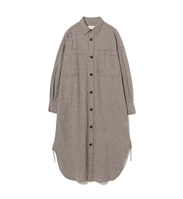 BEAMSBOY「ワーク チェック ワンピース」|ワンピース|