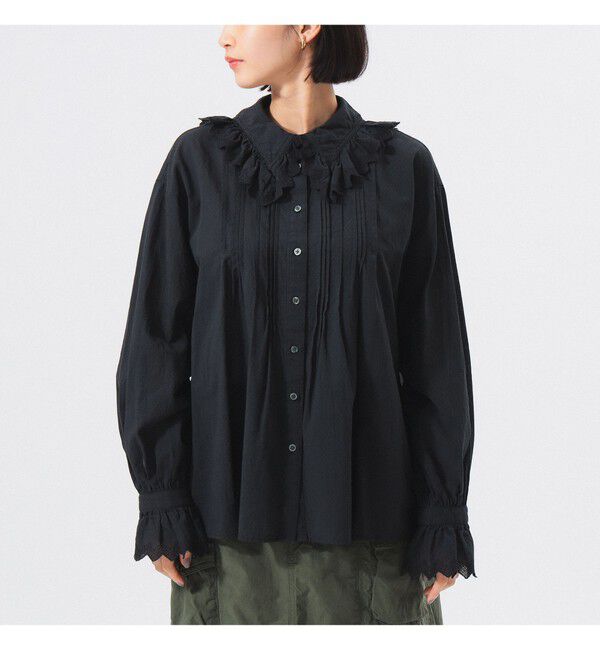 BEAMSBOY「ユーロ ヴィンテージ フリル シャツ」|シャツ・ブラウス|