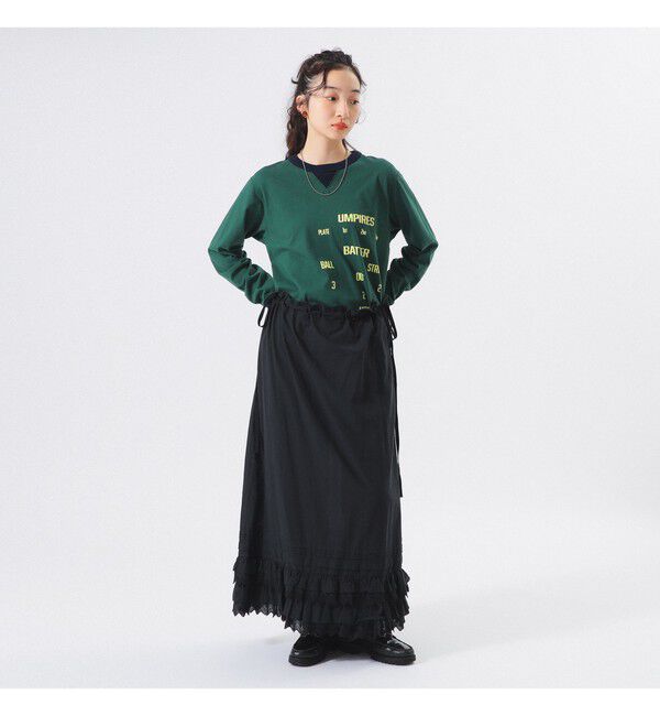 BEAMSBOY「ユーロ ヴィンテージ フリル スカート」|スカート|