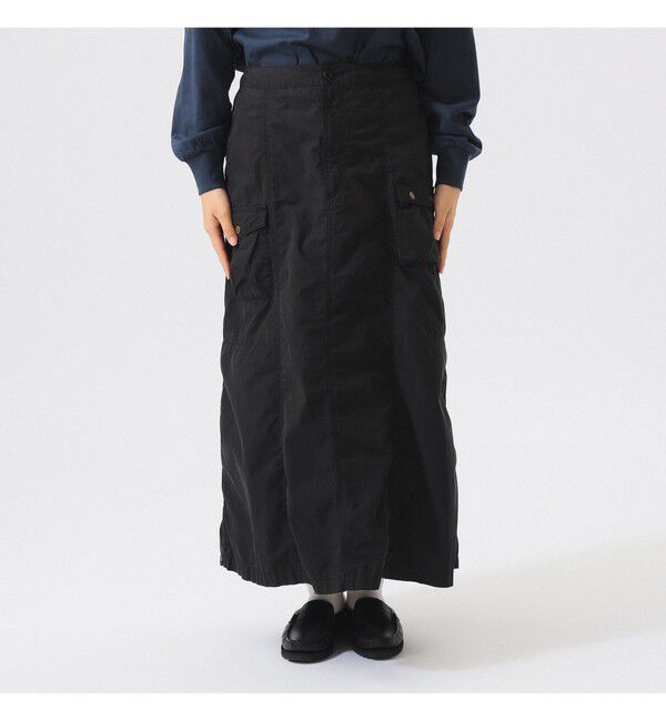 BEAMSBOY「コットン タイプライター ミリタリー スカート」|スカート|