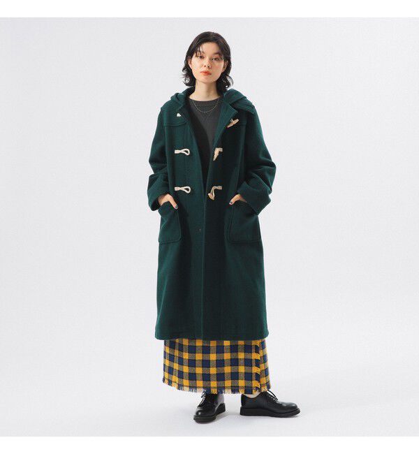 BEAMSBOY「モッサー ロング ダッフルコート 25FW」|ダッフルコート|