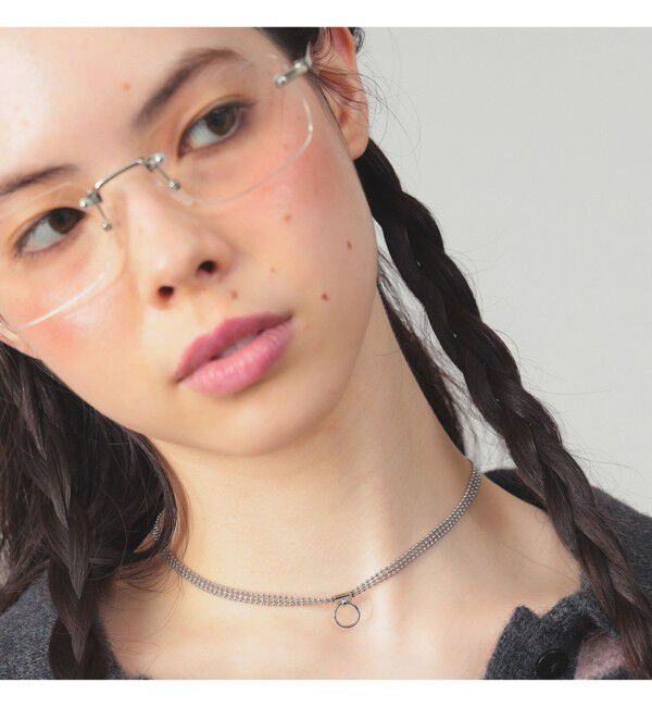 Ray BEAMS 「フラット ボールチェーン ネックレス」|ネックレス|SILVER