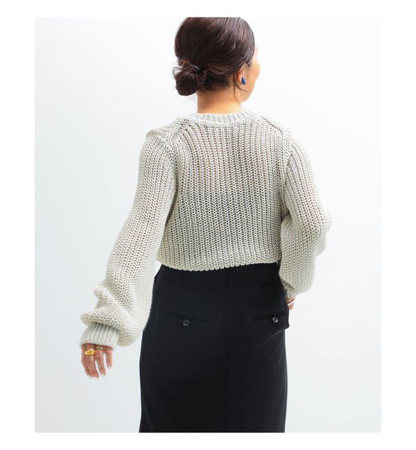 Demi-Luxe BEAMS 「畦編み ニット プルオーバー.M」|ニット・セーター|