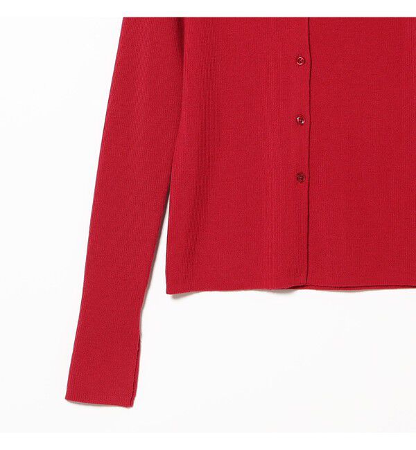 Demi-Luxe BEAMS 「ポリエステル ウール ポロ カーディガン」|ニット・セーター|