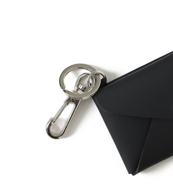 BEAMS「bPr BEAMS / ラバーレザー カードケース キーホルダー」|キーケース|