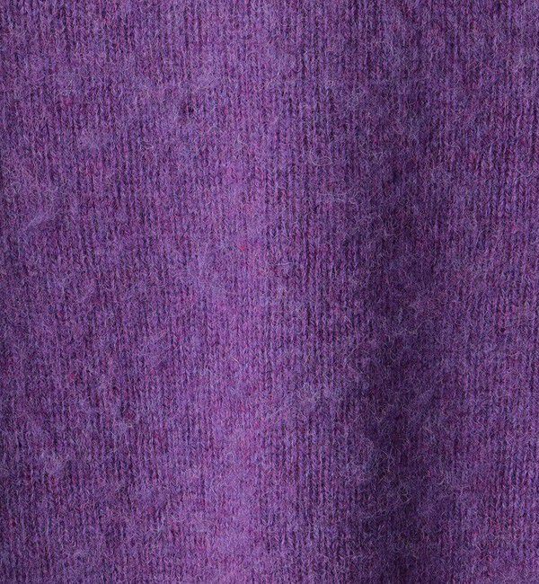 SHIPS「【SHIPS別注】HARLEY OF SCOTLAND:ウォッシャブル シャギー クルーネックニット」|ニット・セーター|