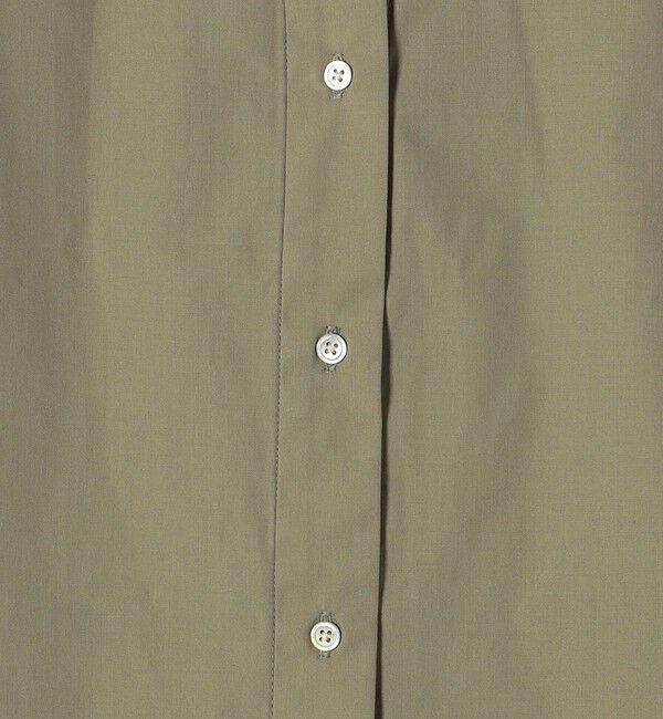 SHIPS any「《一部追加予約》SHIPS any:〈洗濯機可能〉REPREVE バンド カラー シャツ」|シャツ・ブラウス|