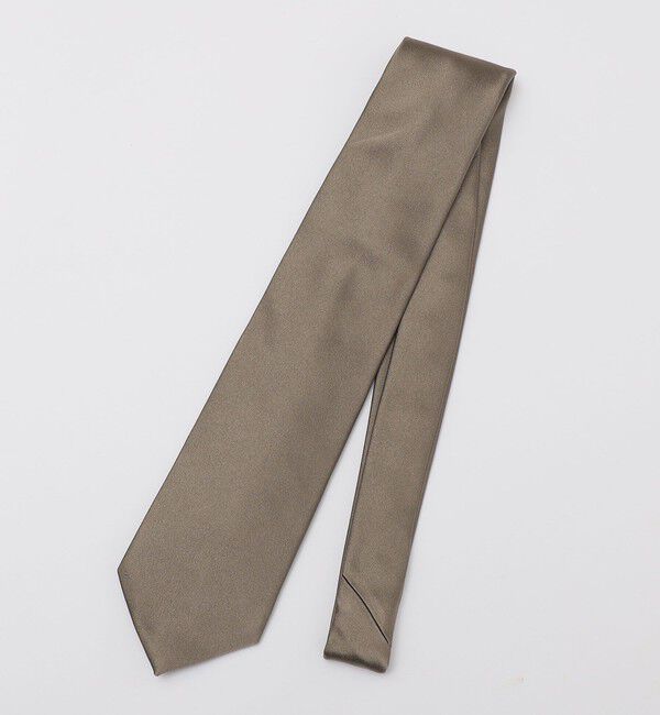 SHIPS「SHIPS: フォサッティ サテン 無地 ネクタイ」|ネクタイ・蝶ネクタイ|