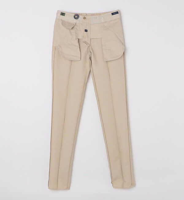 SHIPS「INCOTEX: リネン 無地 パンツ」|チノ|