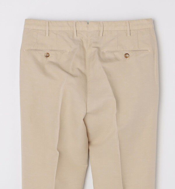 SHIPS「INCOTEX: リネン 無地 パンツ」|チノ|