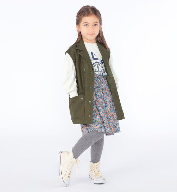 SHIPS KIDS「SHIPS KIDS:100～130cm / リバティ スカート」|フレア|