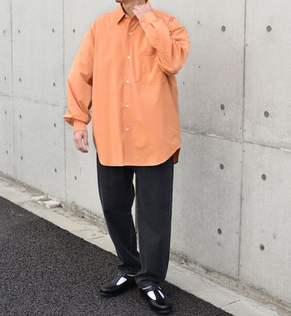 SHIPS any「SHIPS any: バンブー レーヨン バルーンスリーブ ドレープ オーバー シャツ ［BRIOS］◇」|シャツ・ブラウス|