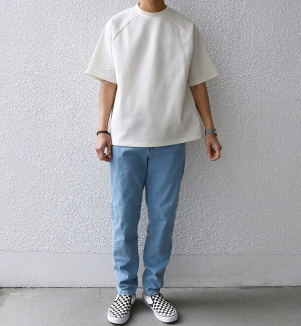 SHIPS any「SHIPS any: ベターコットン ストレッチ スリム テーパード デニム イージー パンツ◇」|デニム|