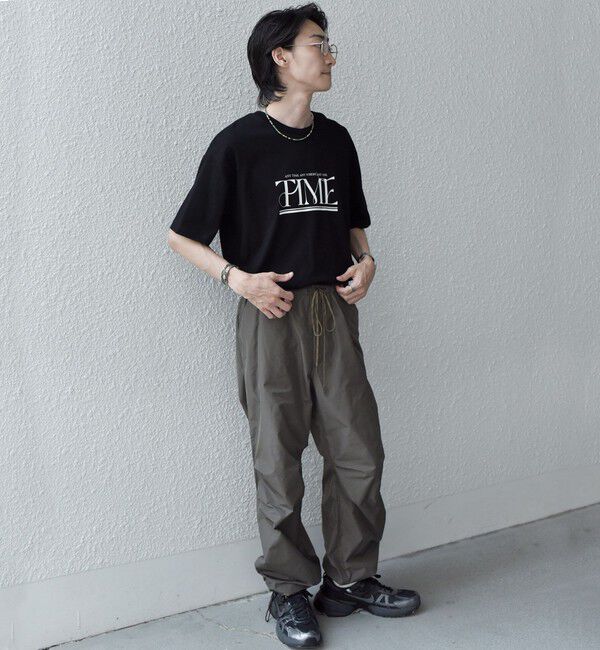 SHIPS any「SHIPS any: 〈洗濯機可能〉カラーミックスコード トラックパンツ ［a-nylon］(セットアップ対応)◇」|チノ|