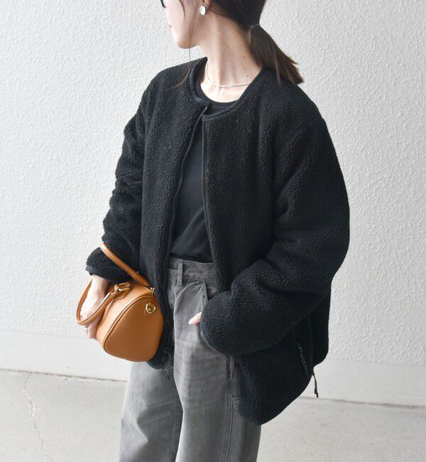 SHIPS any「【SHIPS any別注】TAION:〈手洗い可能〉ダウン ボア リバーシブル ジャケット」|ダウン|