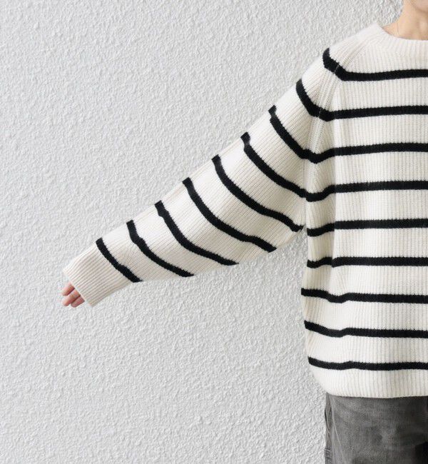 SHIPS any「SHIPS any:〈手洗い可能〉AQUA カシミヤ ミックス ハイネック ニット」|ニット・セーター|