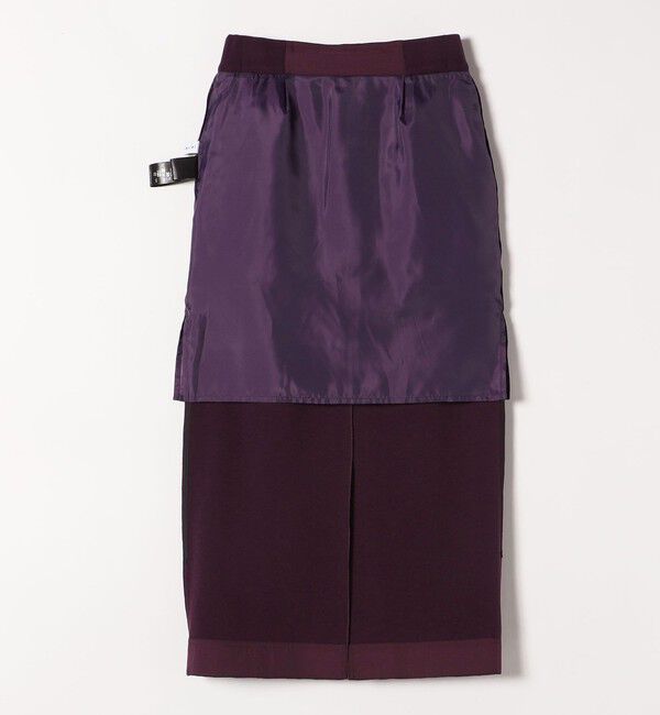 quaranciel「quaranciel: エア ニードル ナロー タイト スカート（セットアップ対応）」|スカート|