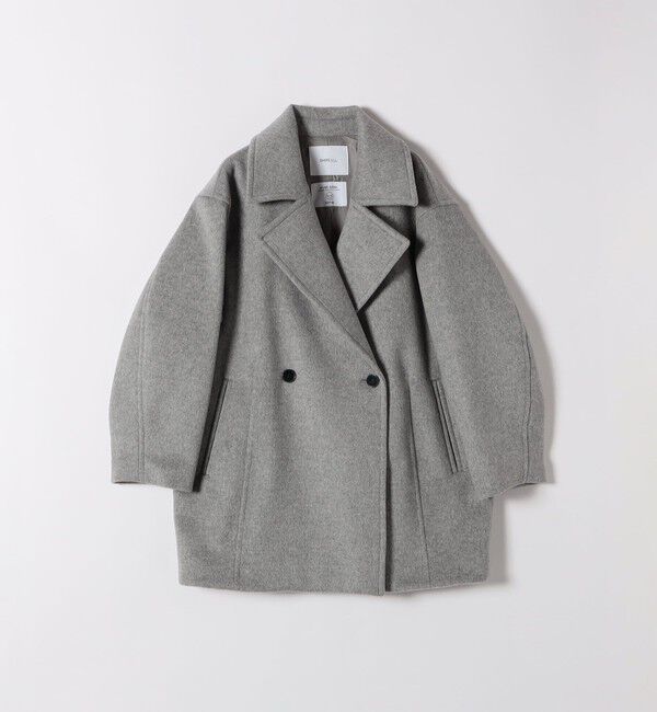 SHIPS any「SHIPS any: ウール コクーン テーラード ショート コート 25AW」|その他|