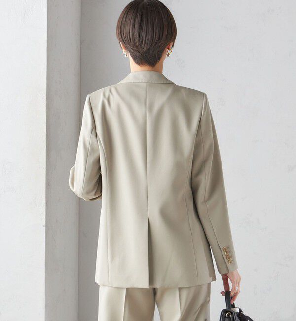 SHIPS for women「タキシード テーラード 1ボタン ジャケット」|テーラードジャケット|