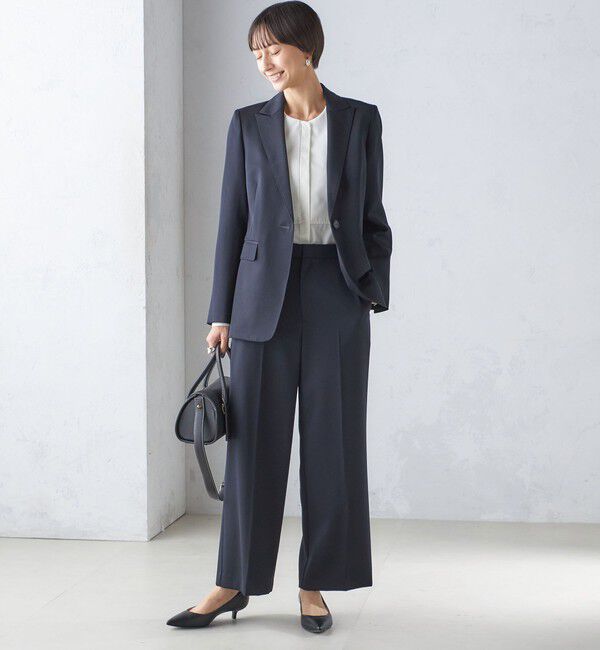 SHIPS for women「タキシード テーラード 1ボタン ジャケット」|テーラードジャケット|