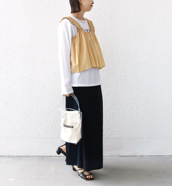 SHIPS for women「【WEB限定】〈洗濯機可能〉ショルダー フリル キャミソール」|シャツ・ブラウス|