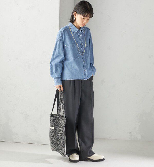 SHIPS for women「【SHIPS別注】Uhr:レオパード トート バッグ」|トートバッグ|