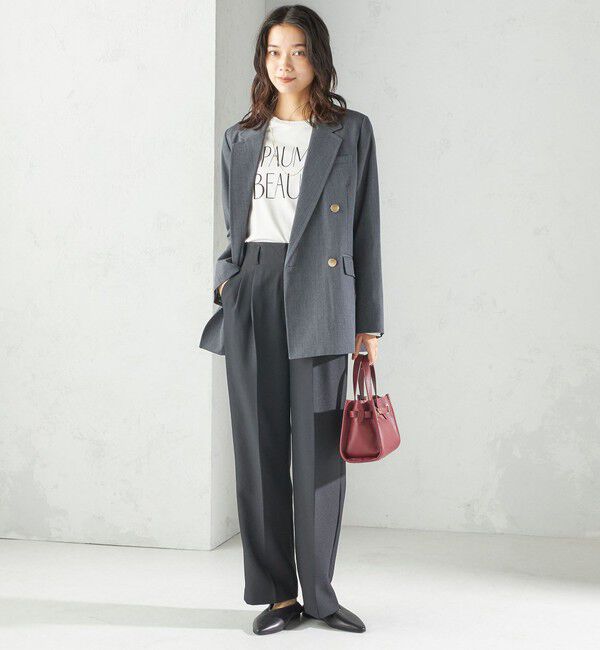 SHIPS for women「プリント ロゴ ロング スリーブ TEE」|Tシャツ・カットソー|