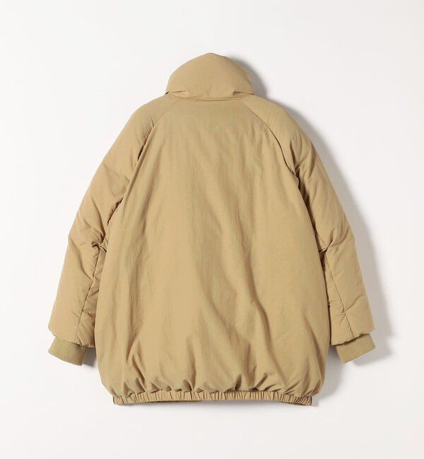 SHIPS any「SHIPS any: ナイロン スタンドカラー ダウン コクーン コート」|ダウン|