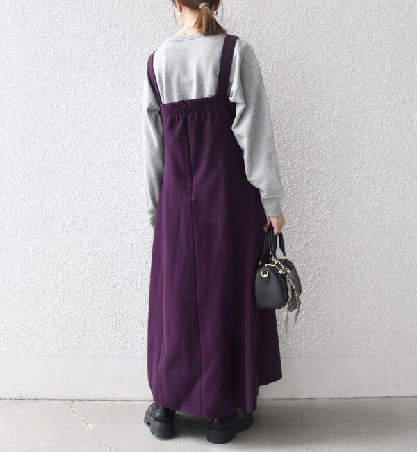 SHIPS any「SHIPS any: エア ニードル タック フレア ジャンパースカート」|ワンピース|