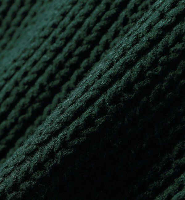 quaranciel「quaranciel:〈手洗い可能〉ケーブル ジャージー Vネック プルオーバー」|Tシャツ・カットソー|