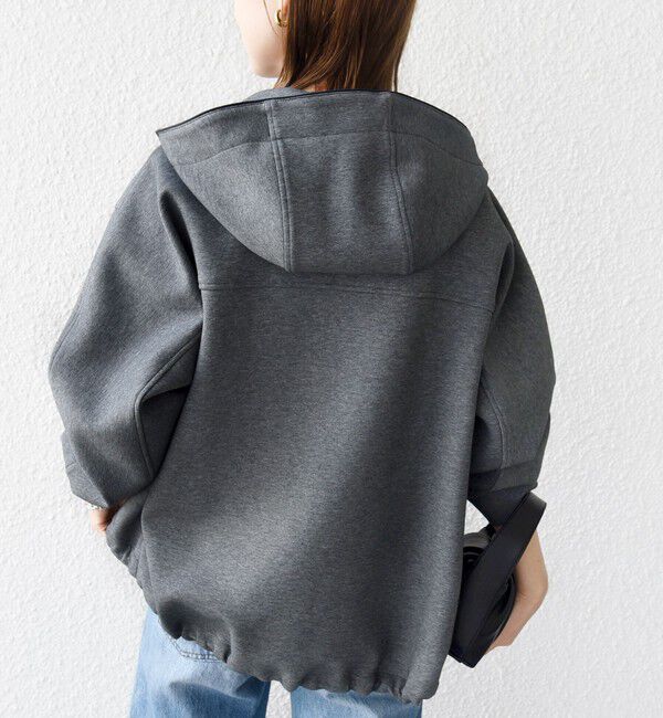 SHIPS for women「【WEB限定】〈手洗い可能〉ダンボール ダブルジップ フーディー 2」|パーカー|