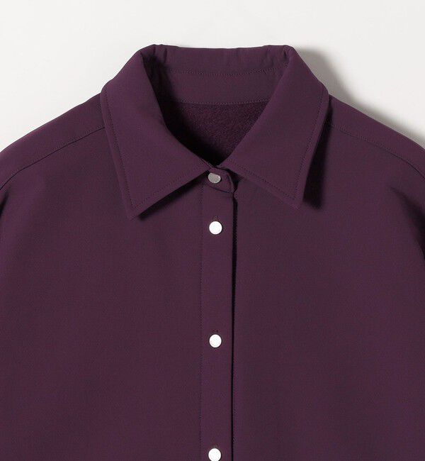 quaranciel「quaranciel:〈洗濯機可能〉ロゴ 刺繍 ウォーム シャツ」|シャツ・ブラウス|