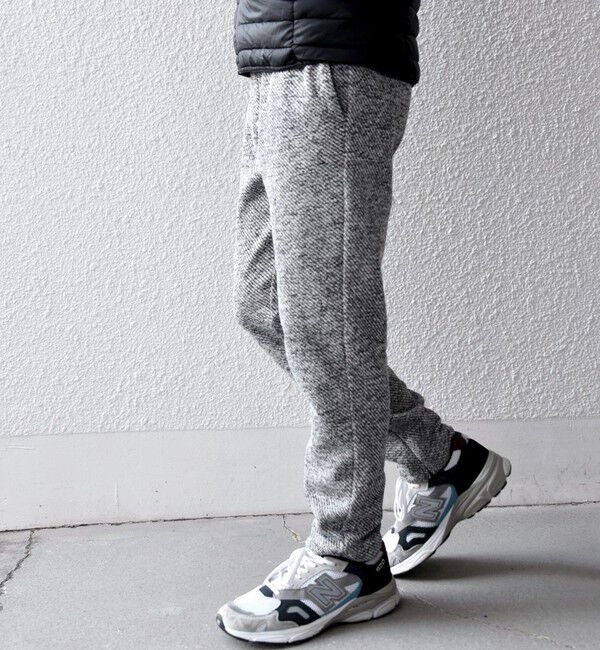 SHIPS any「SHIPS any:〈洗濯機可能〉ニット フリース 裏起毛 スリム ジョガー パンツ 25AW◇」|チノ|