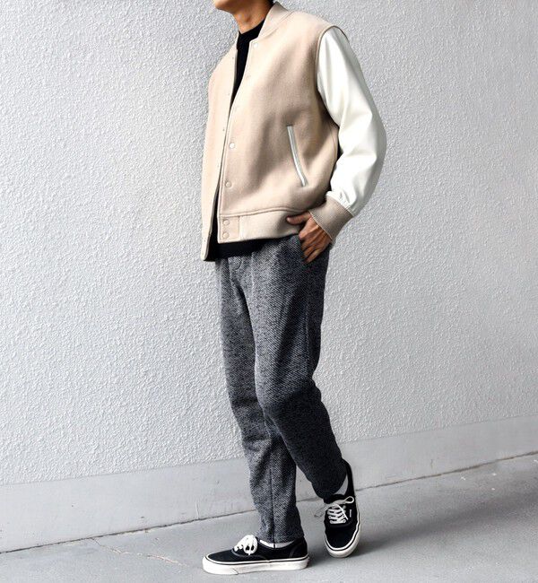 SHIPS any「SHIPS any:〈洗濯機可能〉ニット フリース 裏起毛 スリム ジョガー パンツ 25AW◇」|チノ|