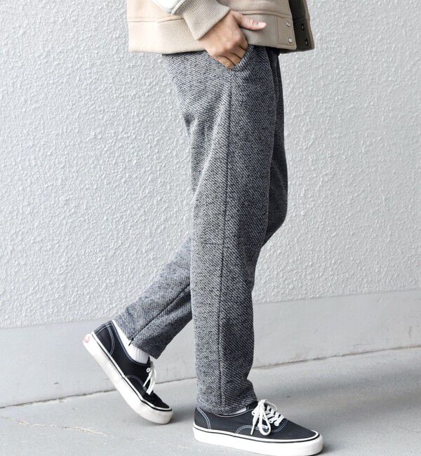SHIPS any「SHIPS any:〈洗濯機可能〉ニット フリース 裏起毛 スリム ジョガー パンツ 25AW◇」|チノ|