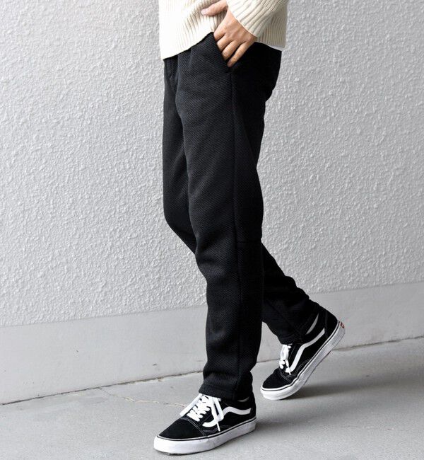 SHIPS any「SHIPS any:〈洗濯機可能〉ニット フリース 裏起毛 スリム ジョガー パンツ 25AW◇」|チノ|