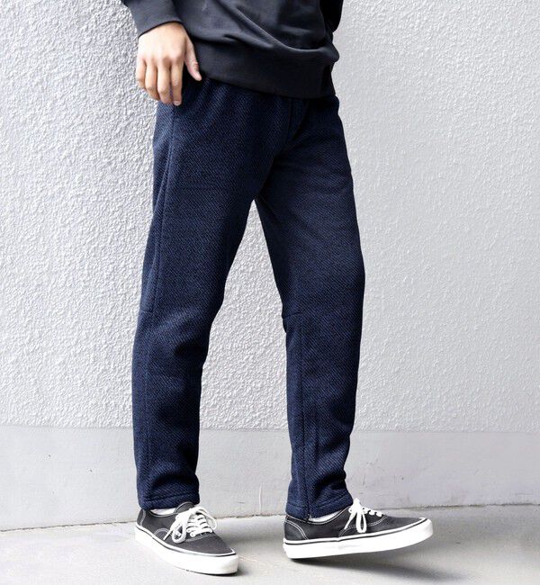 SHIPS any「SHIPS any:〈洗濯機可能〉ニット フリース 裏起毛 スリム ジョガー パンツ 25AW◇」|チノ|