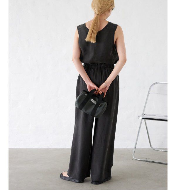 OUTDOOR PRODUCTS Usual Things「新色追加 キュプラステッチワークドロストワイドパンツ セットアップ対応」|スラックス|